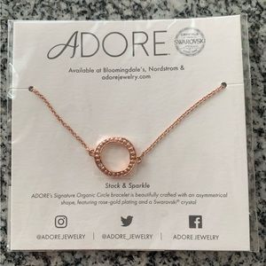 Adore Rose Gold Plated Bracelet